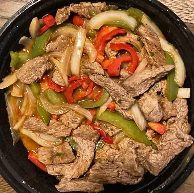 Steak Fajitas.